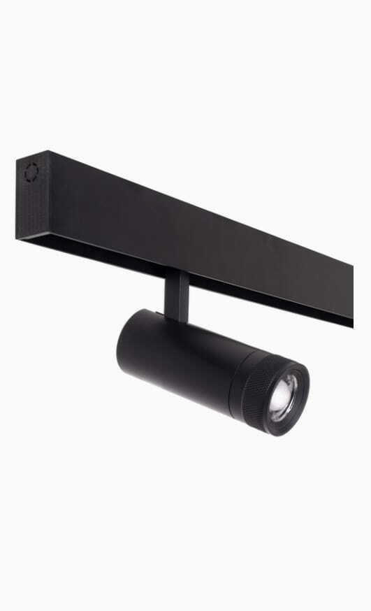 Stromschienenstrahler Max Light MAX M0013N schwarz LED 13W 3000K magnetisch