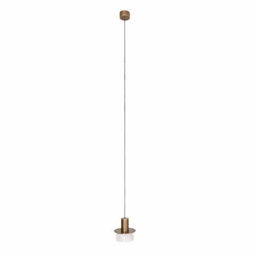 Prüfen Pendelleuchte Max Light Signature P0530 Messing Glas LED 15 cm