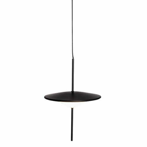 Prüfen Pendelleuchte Max Light Cone P0554 schwarz 18 cm Metall Milchglas