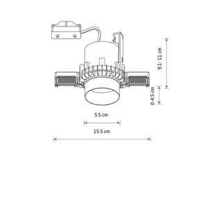 Einbauleuchte MONO SLIDE TRIMLESS 10805 Nowodvorski small 3