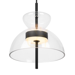Pendelleuchte Maytoni Bangkok MOD185PL-L6B3K2 schwarz, klares Glas LED 12 W 3000 K 25 cm small 4
