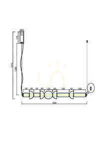 COSMO Hängeleuchte MOD210PL-L39BS3K Maytoni small 8