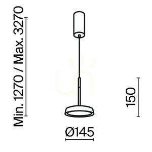 Hängeleuchte EL MOD041PL-L15TR3K Maytoni small 13