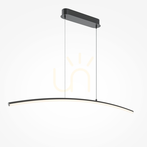 Prüfen CURVE Pendelleuchte MOD243PL-L18BK Maytoni