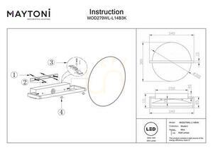 MIRA MOD279WL-L14B3K Wandleuchte Maytoni 11 MIRA MOD279WL-L14B3K Wandleuchte Maytoni small 11