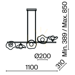 MIRACLE Pendelleuchte MOD207PL-05BS Maytoni small 8