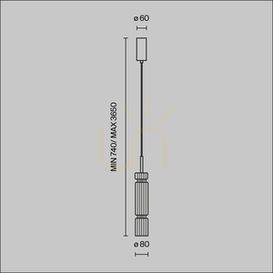 ORDO Hängeleuchte MOD272PL-L12B3K1 Maytoni small 14