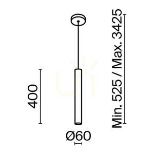 PRO FOCUS Pendelleuchte MOD161PL-01G1 Maytoni small 12