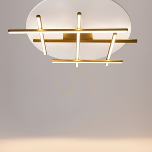 Deckenleuchte Maytoni Radiance MOD278CL-L50G3K LED 50 W goldfarben 85 cm small 2