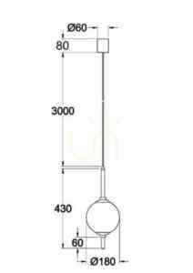 THE SIXTH SENSE Pendelleuchte Z020PL-L6BS3K Maytoni small 8