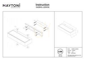 LOT Außenwandleuchte O428WL-L20W3K IP65 Maytoni small 6