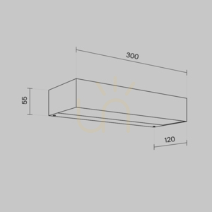 LOT Außenwandleuchte O428WL-L20W3K IP65 Maytoni small 7