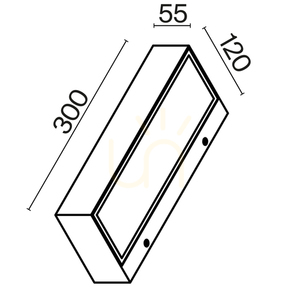 LOT Außenwandleuchte O428WL-L20W3K IP65 Maytoni small 9