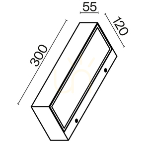 LOT Außenwandleuchte O428WL-L10GF3K IP65 Maytoni small 9
