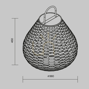 PLET OSL599FL-L5B3K IP65 Maytoni Solar-Standleuchte. small 8