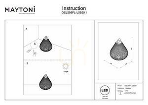 PLET Lichtmast OSL599FL-L5B3K1 IP65 Maytoni small 7