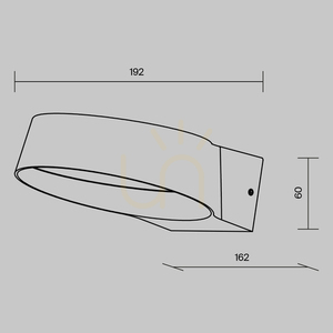 SHARE Außenwandleuchte O443WL-L12GF3K IP54 Maytoni small 8