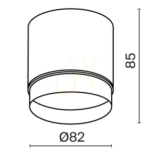 POLAR Plafond C088CL-GX53-B Maytoni small 8
