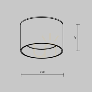 Plafond VEGA C089CL-8W3K-B Maytoni small 7