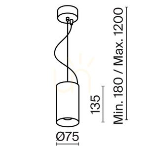 EFIR Pendelleuchte P089PL-15W3K-B Maytoni small 10