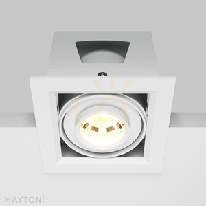 METAL MODERN Einbauleuchte DL093-01-10W3K-W Maytoni small 3