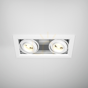 METAL MODERN Einbauleuchte DL093-02-10W3K-W Maytoni small 0