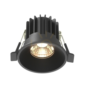 RUNDE Einbauleuchte DL058-7W3K-B Maytoni small 1