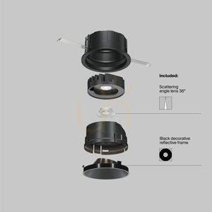 WISE-Einbauleuchte DL057-10W3K-B Maytoni small 12