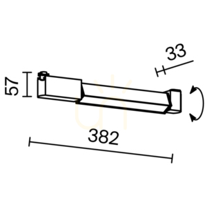 BASIS ROT Schienenleuchte TR104-1-12W4K-B-DE Maytoni small 9