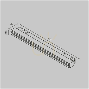 PARETE Schienenleuchte TR106-2-18W3K-B Maytoni small 8