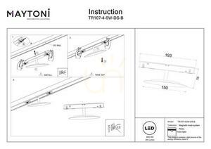 RELAX TR107-4-5W-DS-B Busleuchte Maytoni small 5