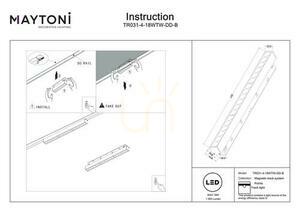 POINTS Schienenleuchte TR031-4-18WTW-DD-B Maytoni small 4