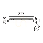 POINTS Schienenleuchte TR031-4-18WTW-DD-B Maytoni small 5
