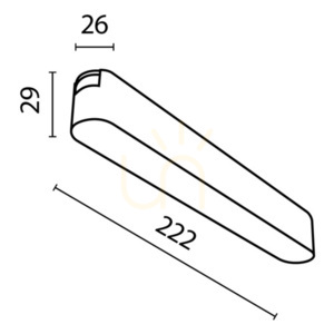 Maytoni Basis Radity LED-Linearschienenleuchte TR080-1-12W4K-W, weiß, 12 W, 4000 K small 5