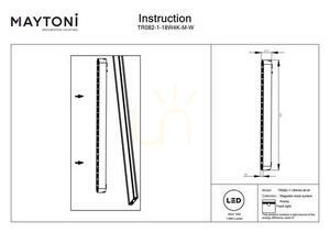 POINTS Schienenleuchte TR082-1-18W4K-M-W Maytoni small 6