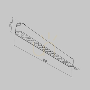 POINTS Schienenleuchte TR082-1-18W4K-M-W Maytoni small 7