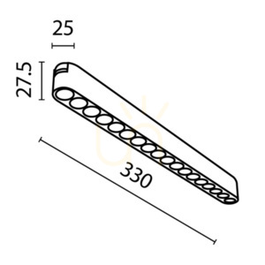 POINTS Schienenleuchte TR082-1-18W4K-M-W Maytoni small 9
