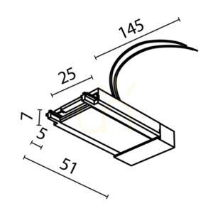 RADITY TRA084B-11W Bus-Stromversorgung Maytoni small 5