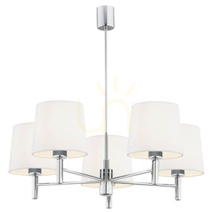 Kronleuchter ARGON Bolzano Plus 5x E27 creme chrom 2110 small 0