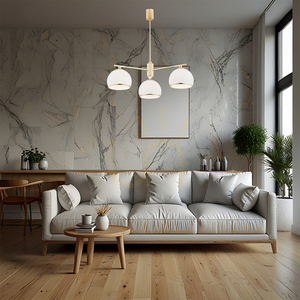 Kronleuchter ARGON MARBELLA 1488 Weiß Messing Glas 3xE27 IP20 small 1