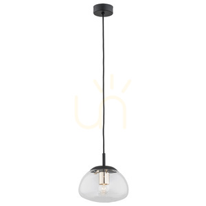 Pendelleuchte Argon TRINI 4331 Schwarz Glas Messing E27 IP20 small 0