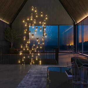 Pendelleuchte Max Light Palloncini P0526D 11-flammig chrom Glas 45 cm 3 Pendelleuchte Max Light Palloncini P0526D 11-flammig chrom Glas 45 cm small 3