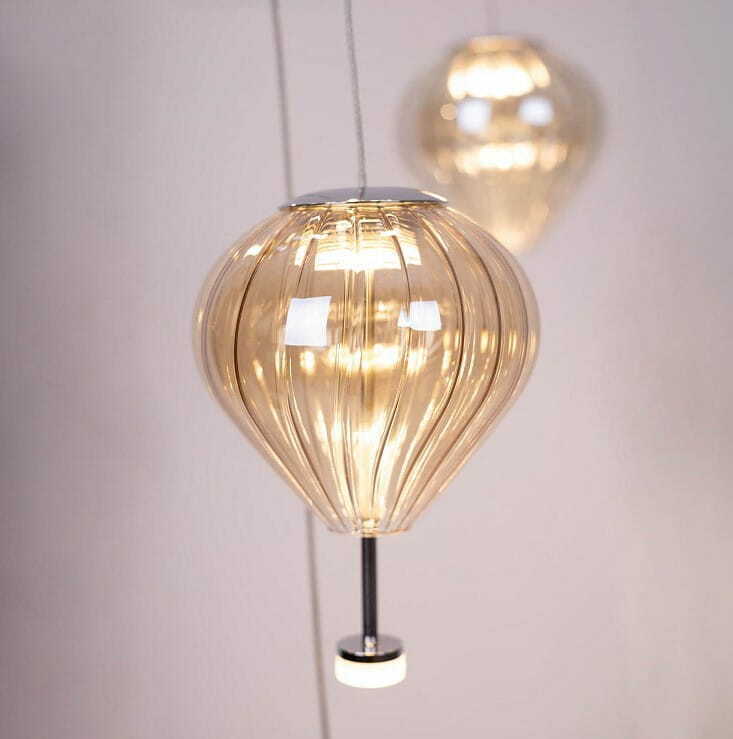 Aussicht Pendelleuchte Max Light Palloncini P0526D 11-flammig chrom Glas 45 cm Pendelleuchte Max Light Palloncini P0526D 11-flammig chrom Glas 45 cm
