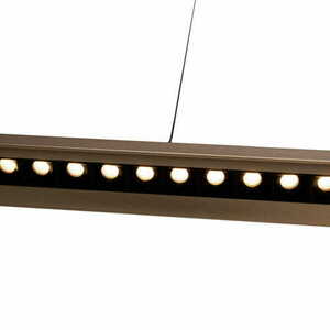 Pendelleuchte Max Light JO-JO P0594 schwarz gold LED 38W Metall dimmbar small 1