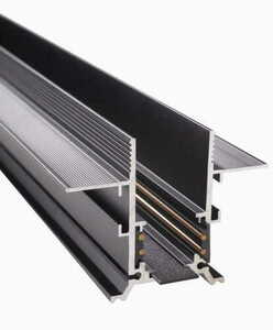 Unterputz-Magnetschiene Max Light MAX MT0007 200 cm schwarz Aluminium small 1
