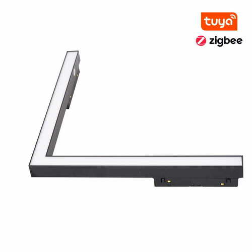 Prüfen Magnetische Eckleuchte für Stromschiene Max Light MAX M0006Z schwarz Zigbee 17W