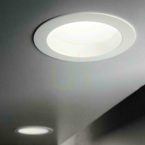 Prüfen Einbauleuchte Ideallux BASIC FI WIDE weiß LED 10W 3000K Ø10,3 cm 193519