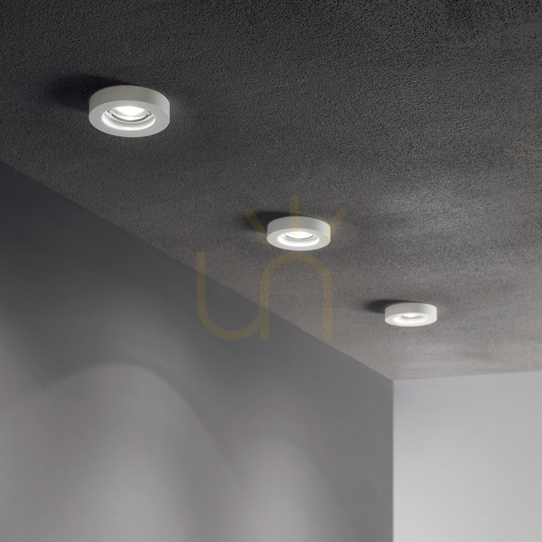 Aussicht Einbauleuchte Ideallux Blues 113999 rund weiß GU10 Ø9,5 cm Einbauleuchte Ideallux Blues 113999 rund weiß GU10 Ø9,5 cm