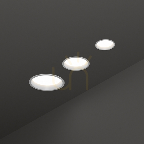 Prüfen Einbauleuchte Ideallux Deep weiß LED 10W 4000K Ø10,3 cm 249025