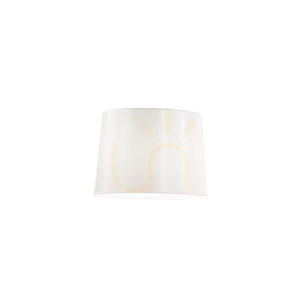 Prüfen Lampenschirm Ideallux Dorsale weiß Stoff Ø40 cm 046723 Lampenschirm Ideallux Dorsale weiß Stoff Ø40 cm 046723